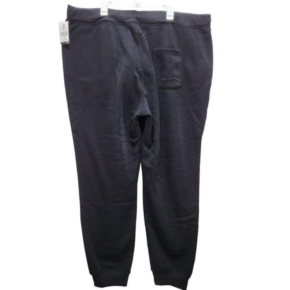 Southpole Black Mens Fleece Jogger Pants 5XB  Drawstring Waist Pockets - Picture 9 of 9